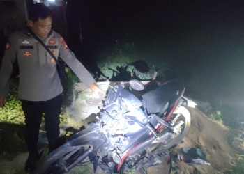 Motor Tabrak Truk Trailer, Pengendara di Sungai Kakap Tewas di Tempat