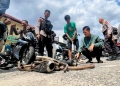 Polresta Pontianak Gagalkan Aksi Balap Liar, Sitar 49 Motor Knalpot Brong dan Amankan Puluhan Remaja Bawah Umur