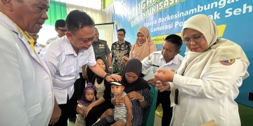 Pemkot Pontianak Resmi Luncurkan Imunisasi Kejar JE, Edi Kamtono: Lindungi Anak dari Virus Mematikan