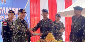 Bupati Ketapang Hadiri Syukuran HUT ke-80 Brimob, Ajak Perkuat Profesionalisme