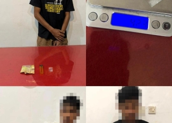 Sabu 4,72 Gram Disita, Tiga Pelaku Diciduk Polisi