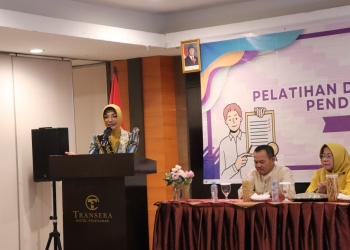 Bunda PAUD Pontianak Ajak Tenaga Pendidik Terapkan Ilmu Pelatihan Dasar