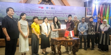 BFU China MoU dengan Fahutan Untan dan UNU Kalbar
