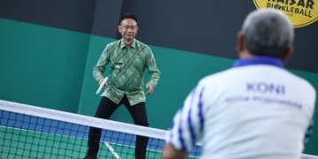 Edi Kamtono Resmikan Lapangan Pickleball, Dorong Kebiasaan Hidup Aktif Warga Pontianak
