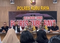 Kaleidoskop 2025, Polres Kubu Raya Tangani 58 Kasus Narkoba dan Catat Kenaikan Laka Lantas
