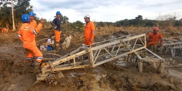 PLN Terus Kebut Siang Malam Perbaiki Jalur Listrik Langsa-Pangkalan Brandan, Penopang Pemulihan Kelistrikan Aceh