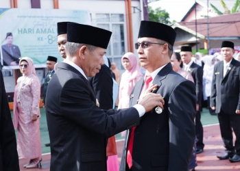 Wabub Jamhuri Pimpin Apel Peringatan HAB ke-80 Kementerian Agama Ketapang