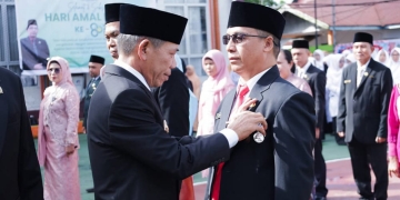 Wabub Jamhuri Pimpin Apel Peringatan HAB ke-80 Kementerian Agama Ketapang