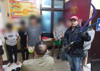 Delapan Anak Remaja Hendak Tawuran Diamankan Polsek Pontianak Barat
