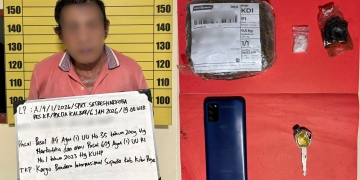 Selundupkan Sabu dalam Kemasan Kopi, Lansia di Pontianak Diciduk Tim Labubu