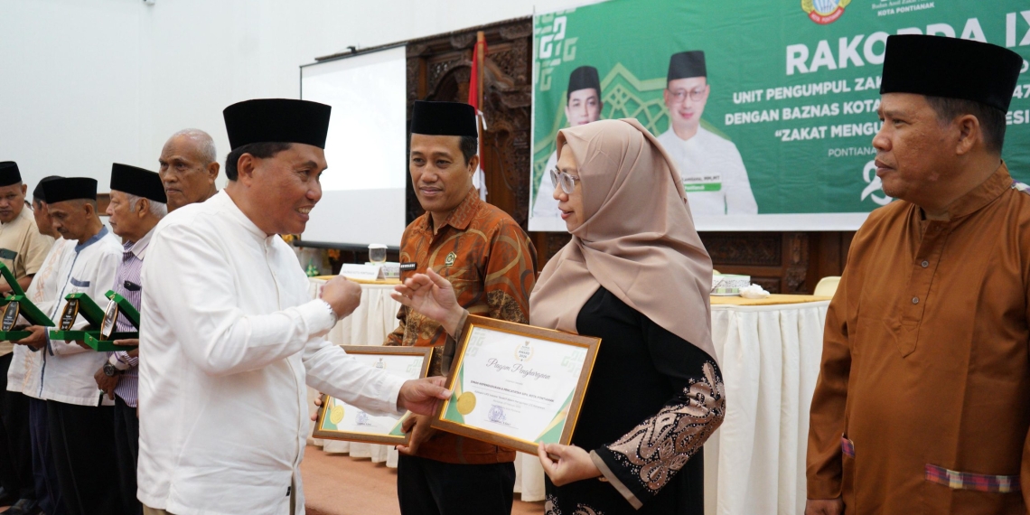 Baznas Pontianak Gelar Rakorda IX UPZ Masjid dan Surau se-Kota Pontianak