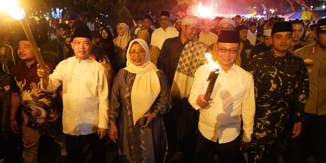 Pawai Obor dan Pesta Kembang Api Bisa Jalan Bareng, Edi: Toleransi Hidup dan Nyata di Pontianak